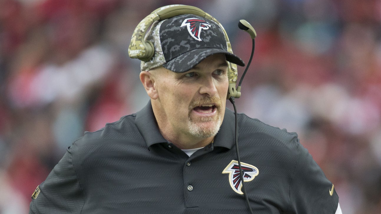 Coach Dan Quinn looking for ways to end Falcons' freefall