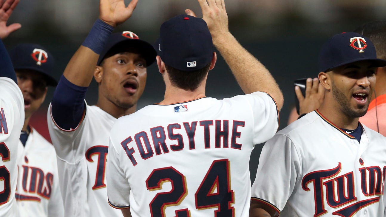 Forsythe gets 5 hits, Twins outslug Tigers in 15-8 win