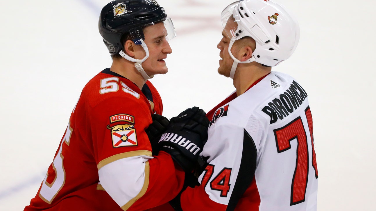 Acciari gets hat trick, Panthers beat Senators 6-1