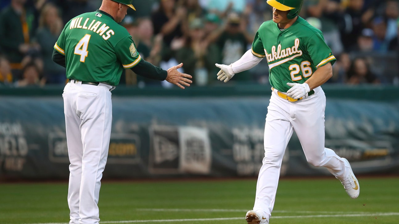 Piscotty, Chapman power A’s in 7-5 win over Mariners