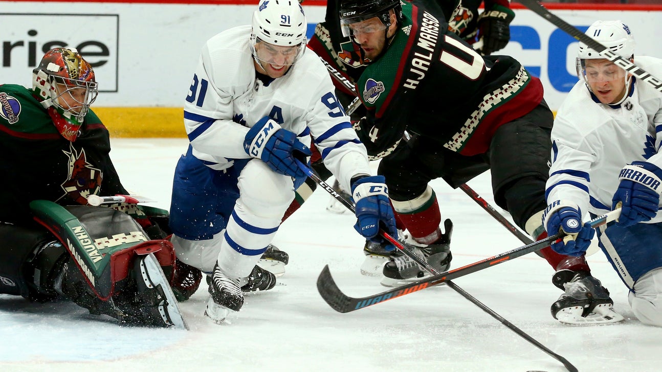 Coyotes knock off Maple Leafs 2-0 in Matthews’ return