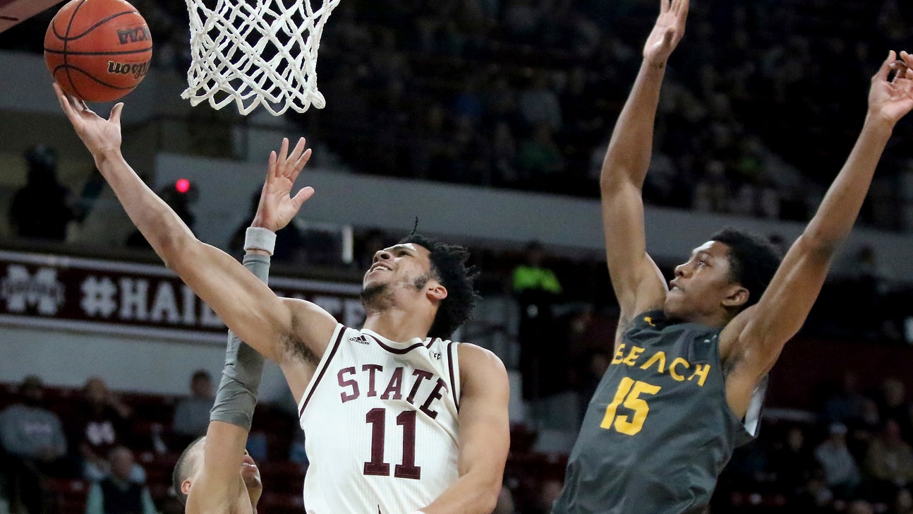 Weatherspoon leads No. 17 Mississippi St over LBSU 79-51