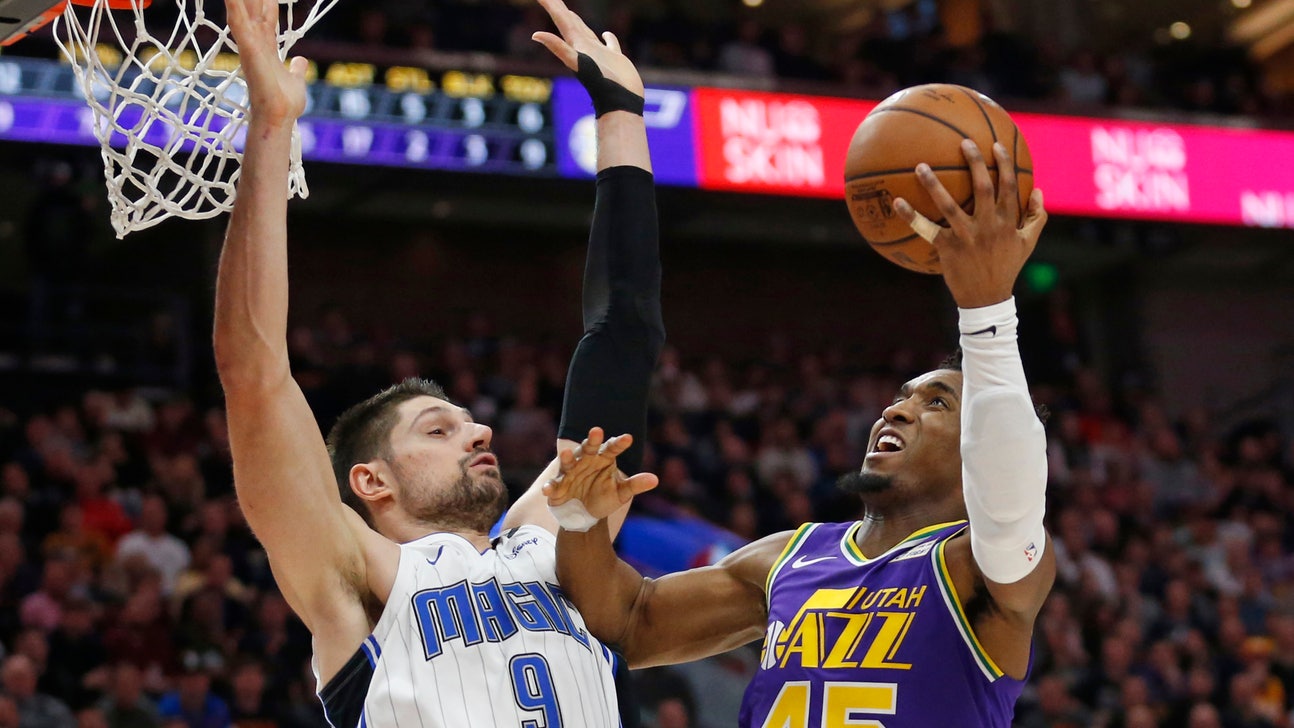 Mitchell scores 33 points, Jazz rally to beat Magic