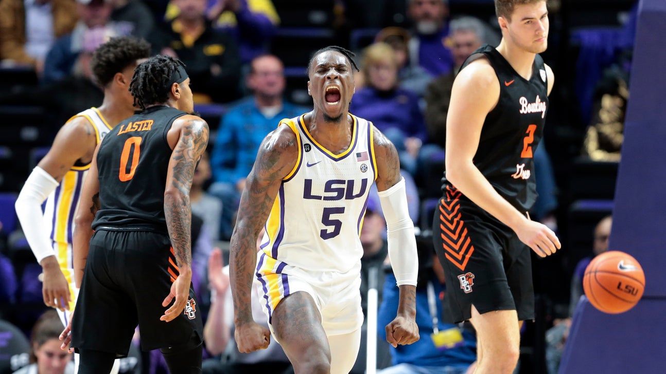 No. 22 LSU opens season with 88-79 win over Bowling Green