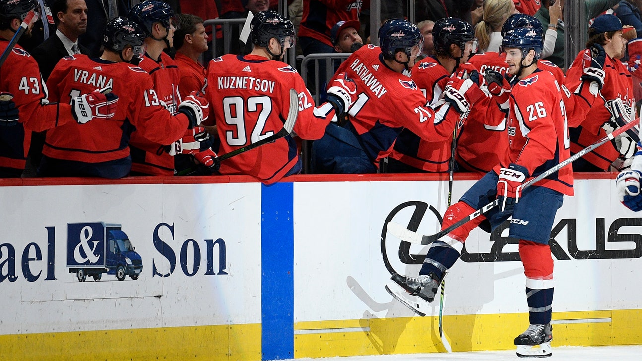 John Carlson's 3-point night helps Capitals beat Rangers 5-2