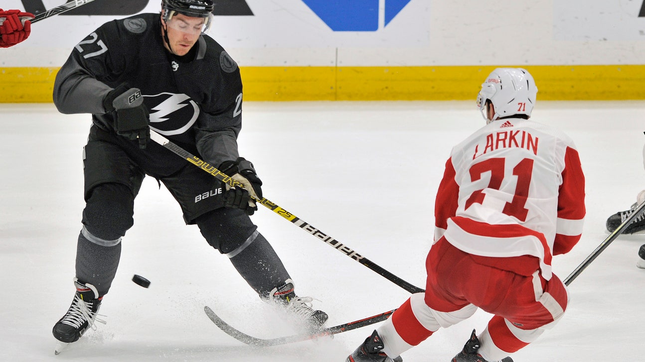 Point scored deciding goal, Lightning beat Red Wings 2-1