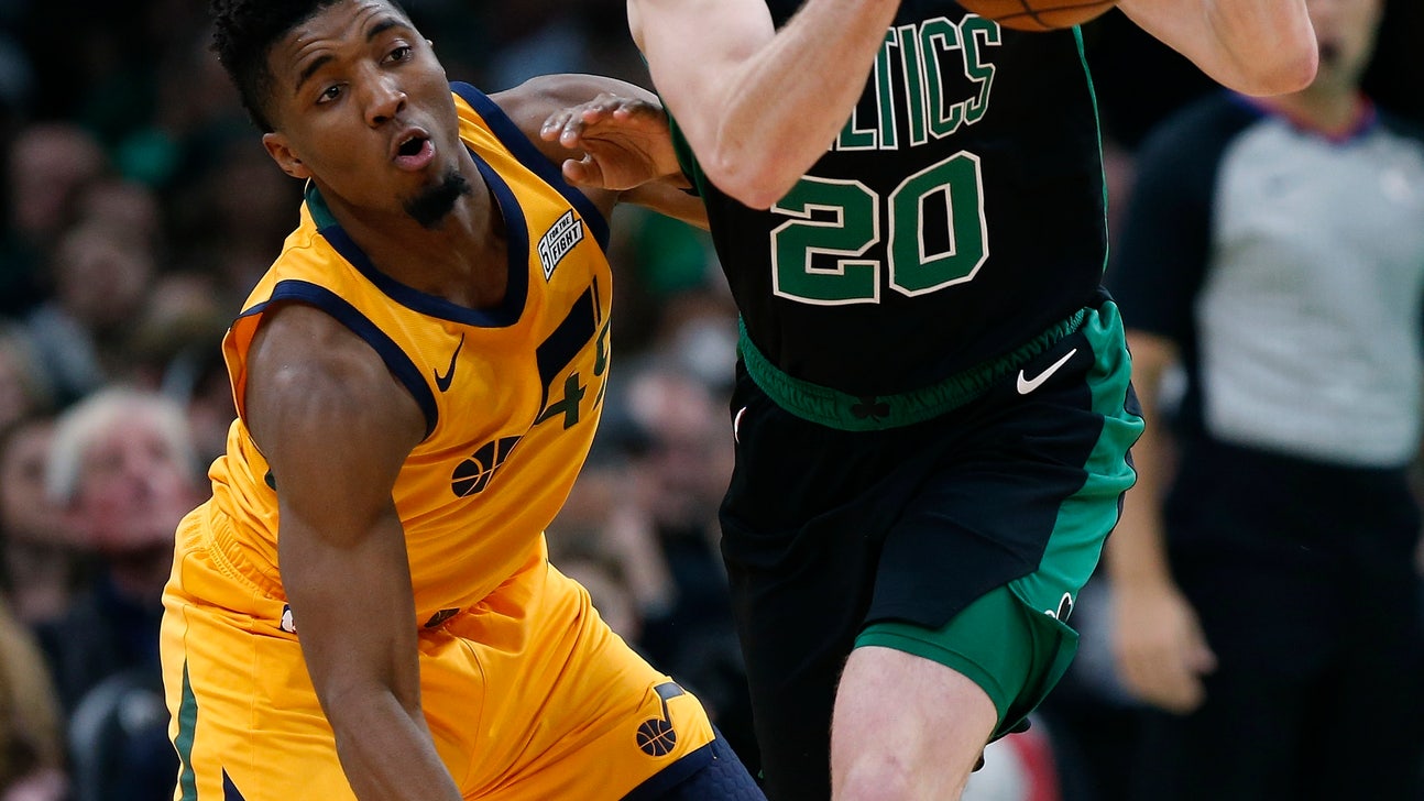 Mitchell scores 28, Jazz beat Celtics 98-86
