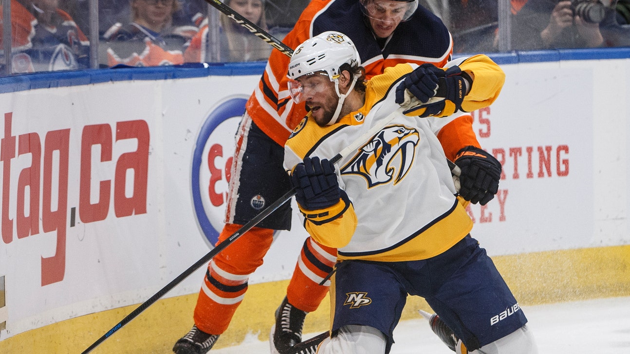 Draisaitl's 3-point game lifts Oilers past Predators 4-2