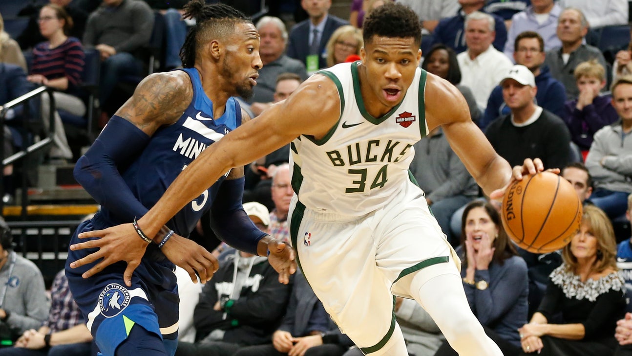 Antetokounmpo leads Bucks past Timberwolves 134-106