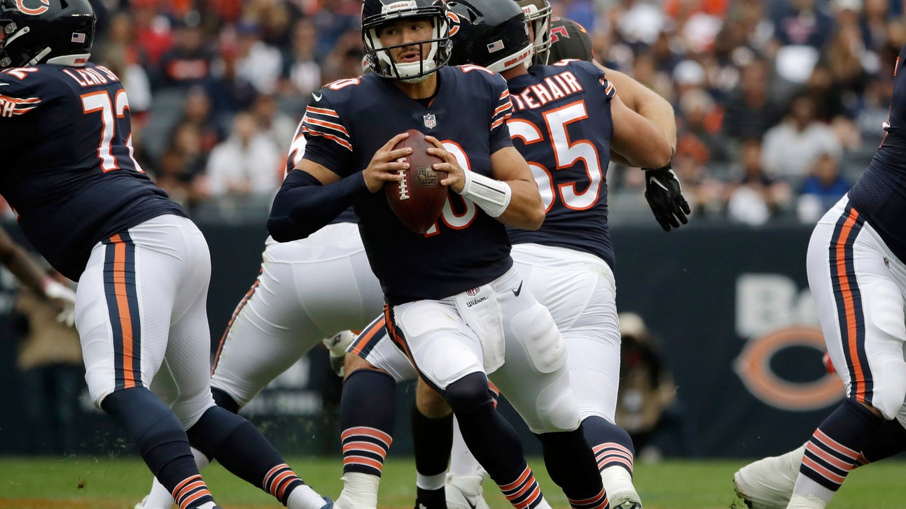 Trubisky throws for 6 TDs, Bears pound Buccaneers 48-10