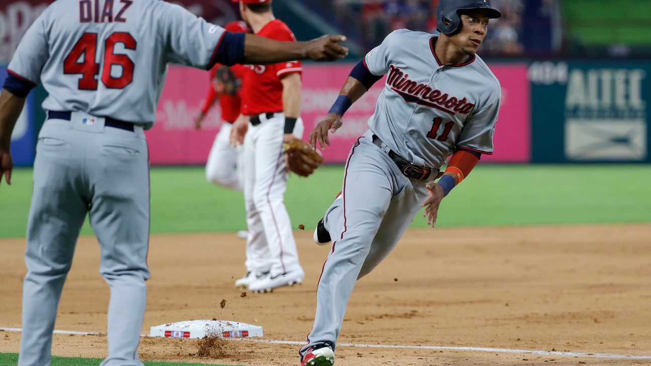 Twins slug 3 HRs in 13-6 win at Texas, keep AL Central lead