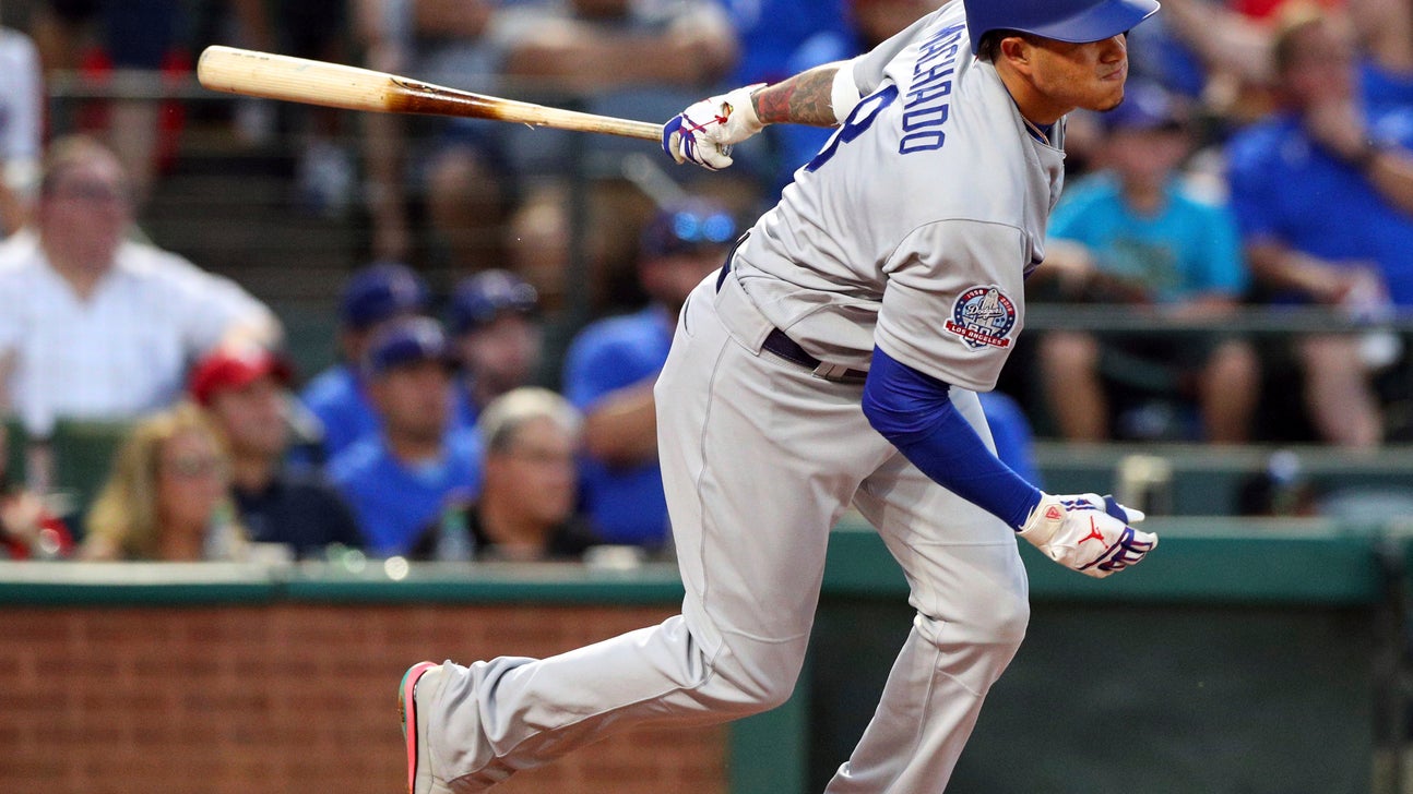 Machado 4 RBIs, Dozier HR for Dodgers in 8-4 win at Rangers