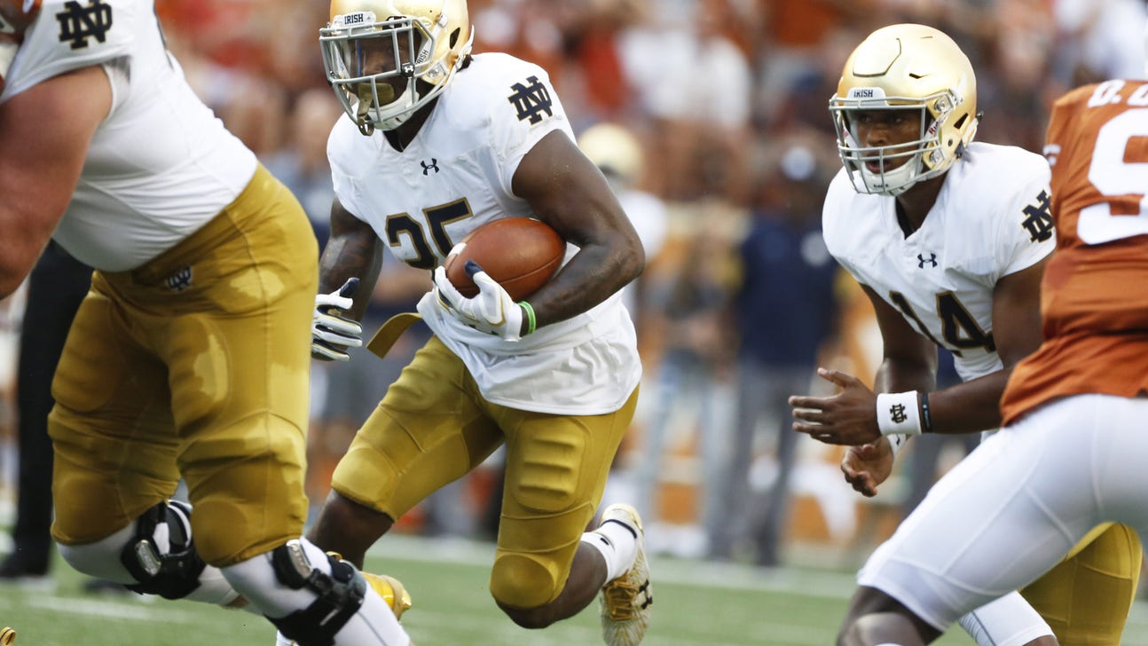 Notre Dame Running Back, Tarean Folston, Declares for 2017 NFL Draft