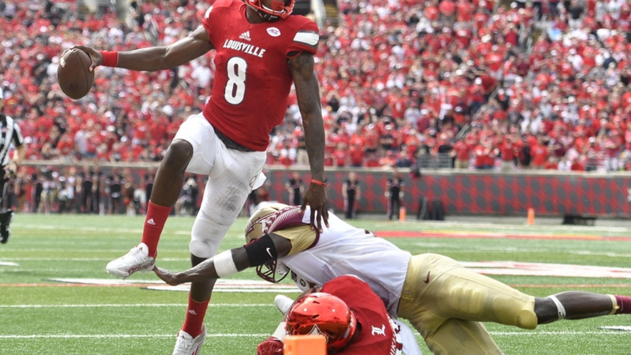 Louisville Routes Florida State 63-20 In Top 10 Matchup
