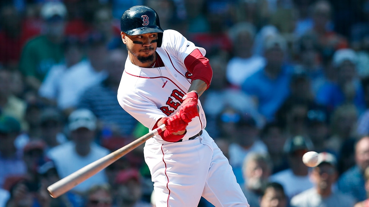 Boston’s Mookie Betts leaves game after getting hurt