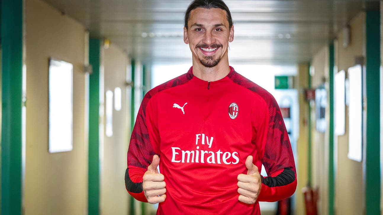 Ibrahimović welcomes 'top-level challenge' at AC Milan