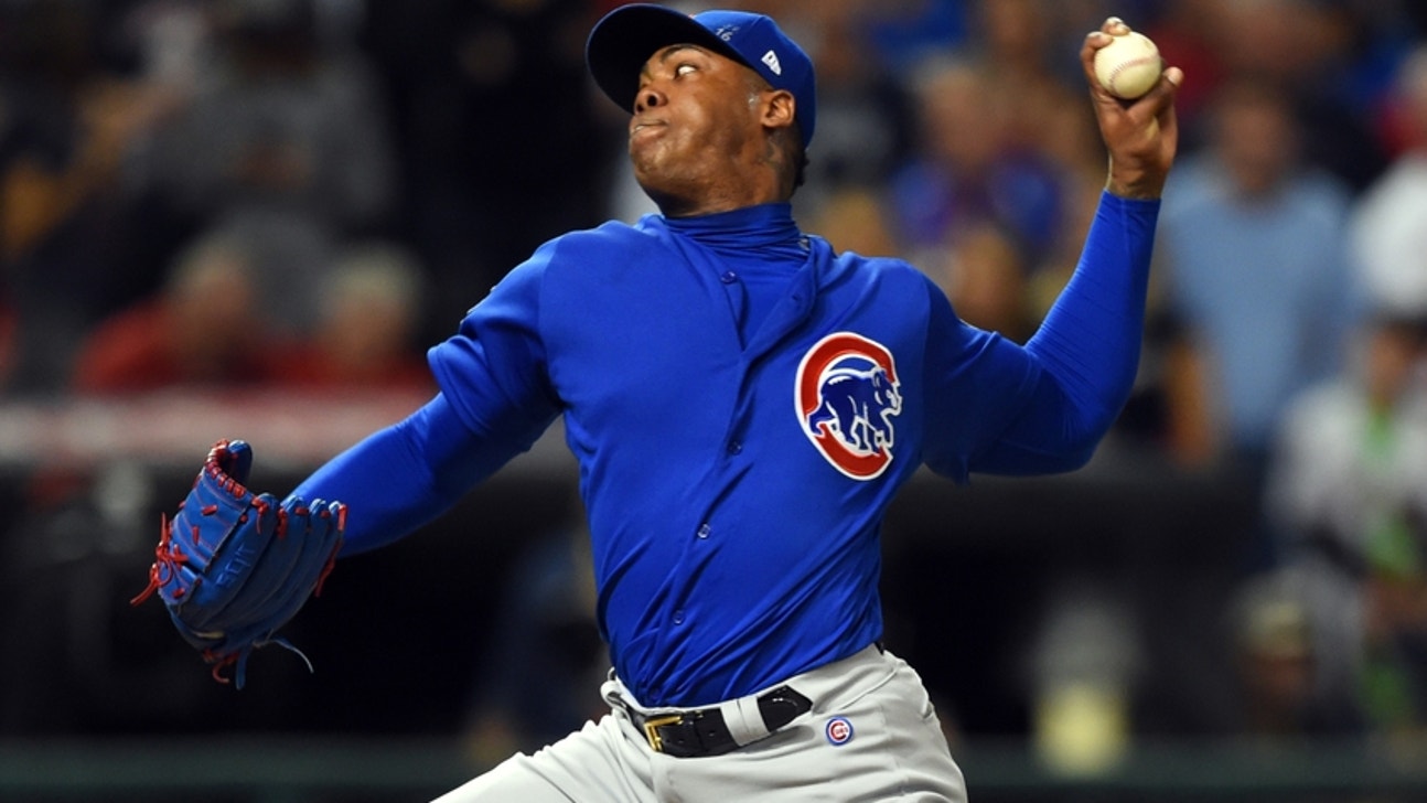 Chicago Cubs: Aroldis Chapman dishes on World Series usage