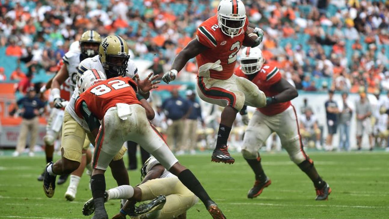 Miami Hurricanes Running Back Joe Yearby Declares for NFL Draft