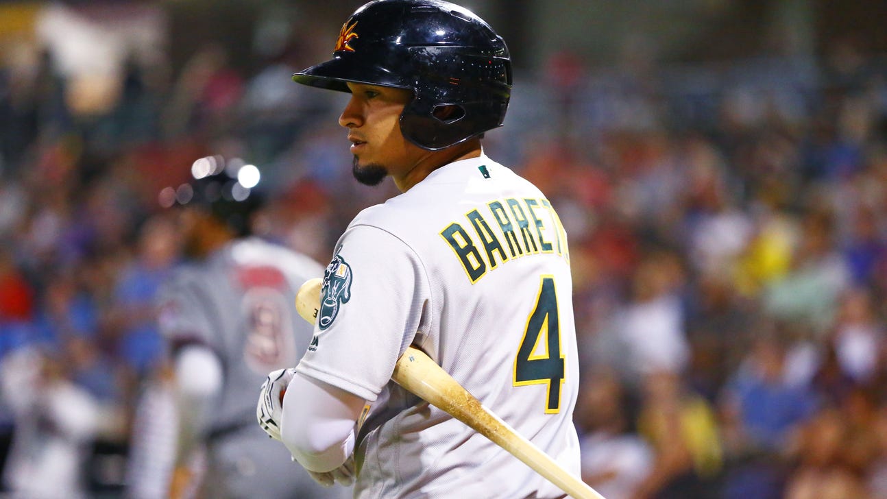 Oakland Athletics No. 1 prospect Franklin Barreto delivers in first MLB game