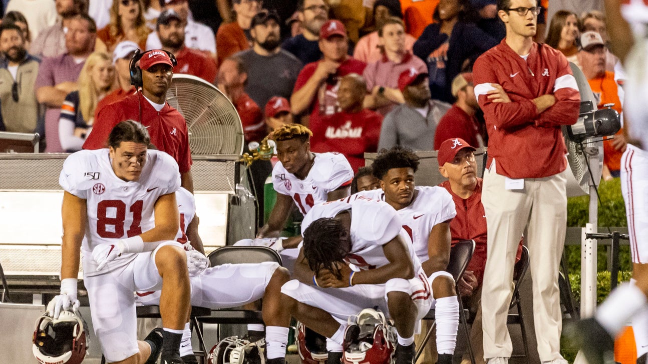 AP Top 25 Takeaways: Tide out; Harbaugh’s Ohio St problem