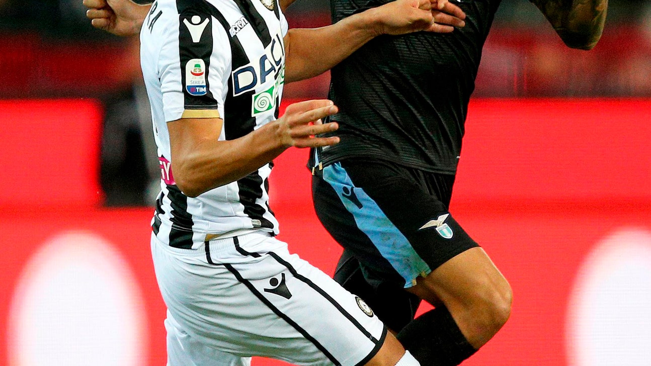 Lazio wins 2-1 at Udinese for 5th successive victory