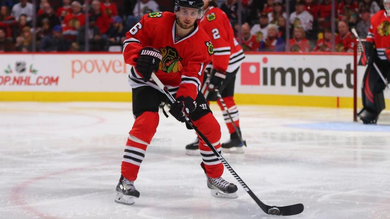 Chicago Blackhawks' Marcus Kruger Week To Week With Injury