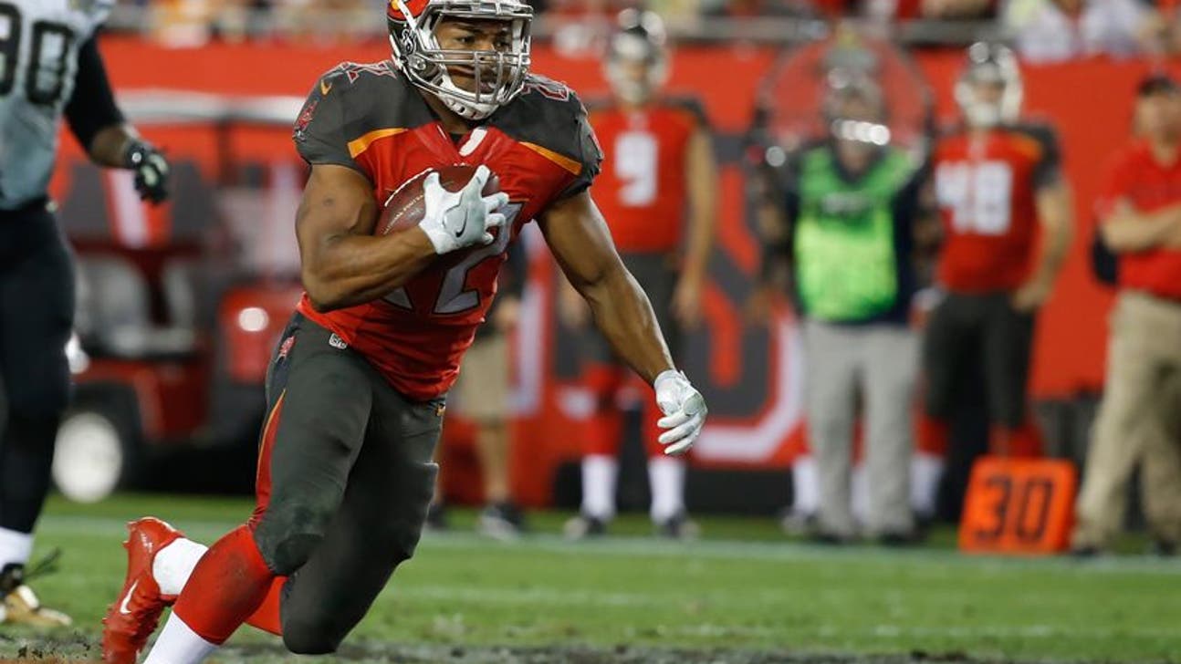 Doug Martin inactive for Tampa Bay Buccaneers vs New Orleans Saints