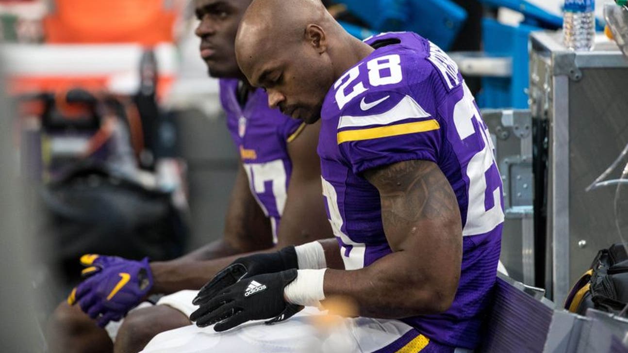 Adrian Peterson was a no-show when the Vikings needed him most
