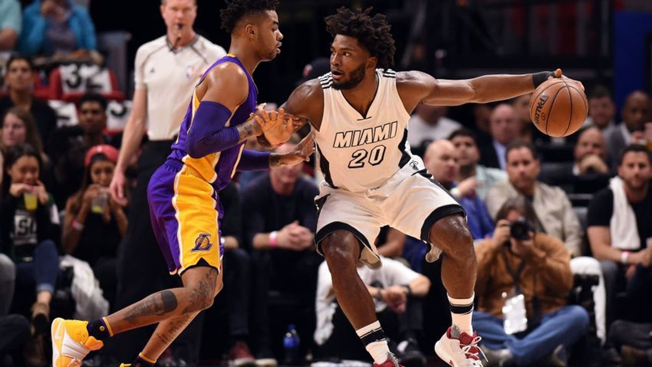 Justise Winslow puts on a career performance against the Los Angeles Lakers
