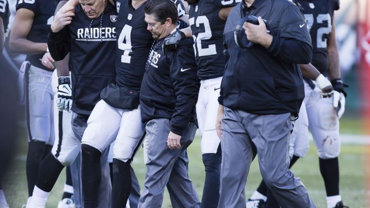 Oakland Raiders Notes, Observations: Carr Down and A Look Back