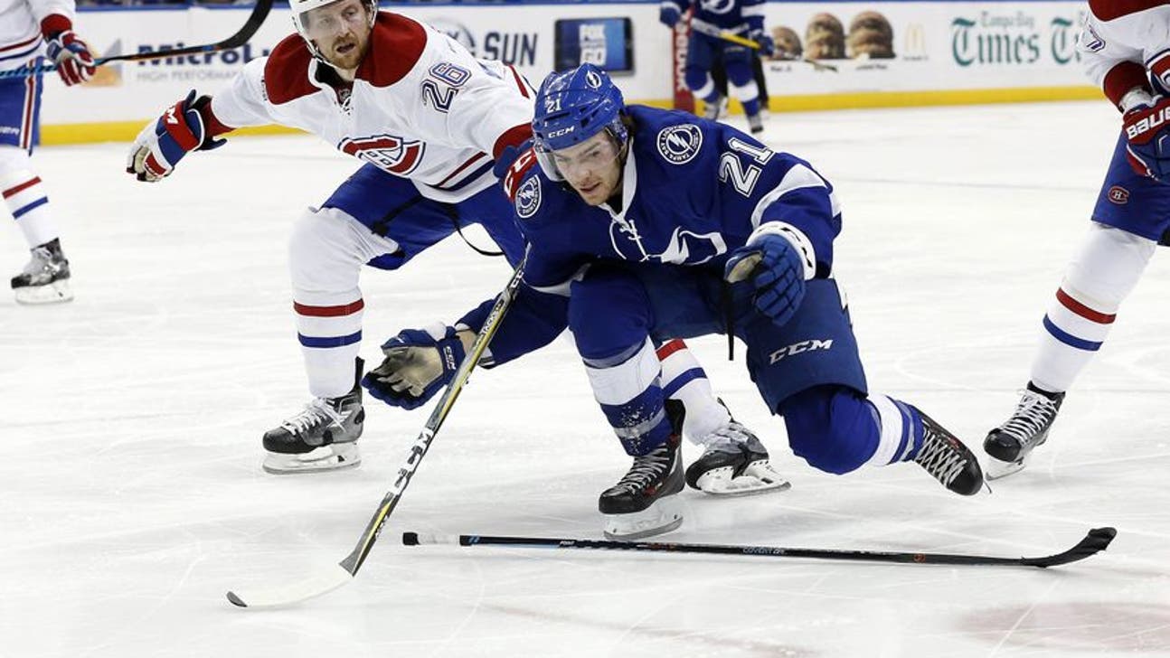 Tampa Bay Lightning F Brayden Point Out 4-6 Weeks With Upper-Body Injury