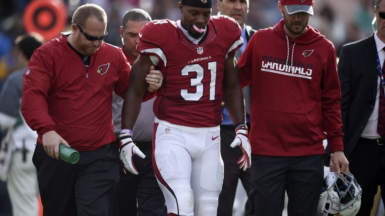 Cardinals running back David Johnson has sprained MCL