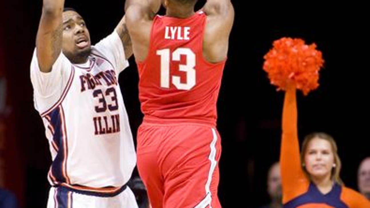 Buckeyes Come Up Short At Illinois, 75-70