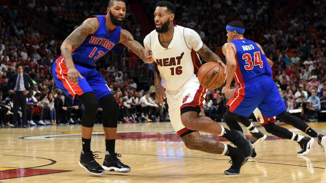 James Johnson continues to make his case to remain with the Miami Heat