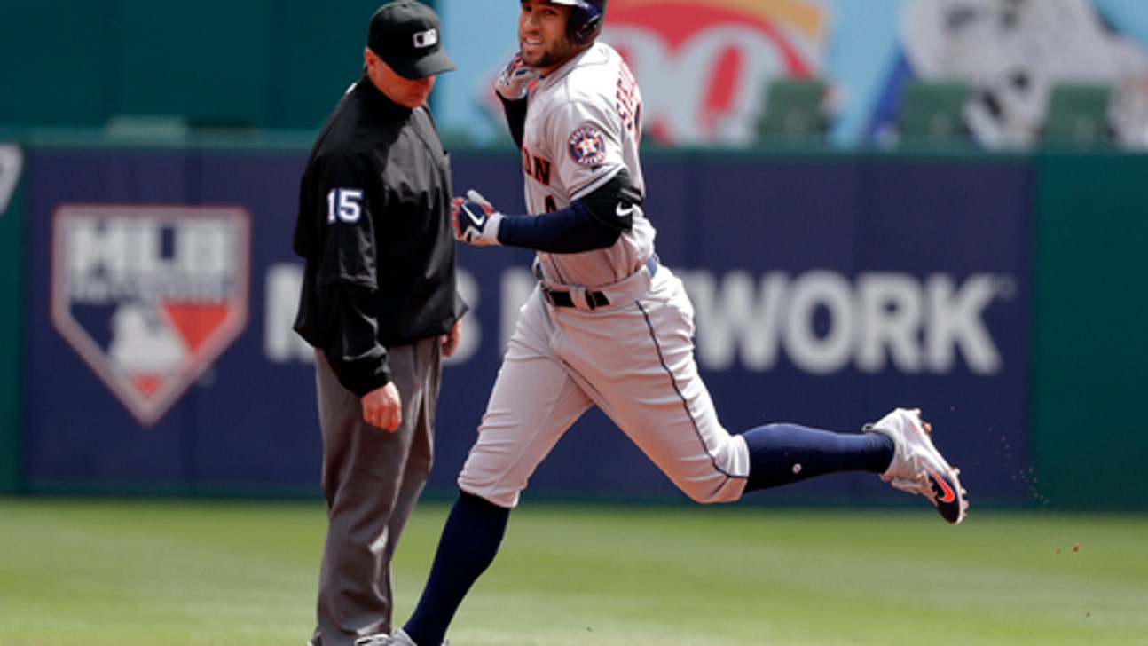 Springer 1st with consecutive MLB opening day leadoff HRs