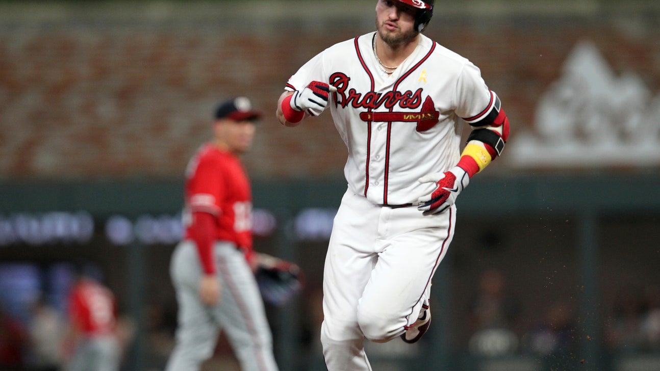 LEADING OFF: Braves streaking, Harper hurting, Arizona rolls