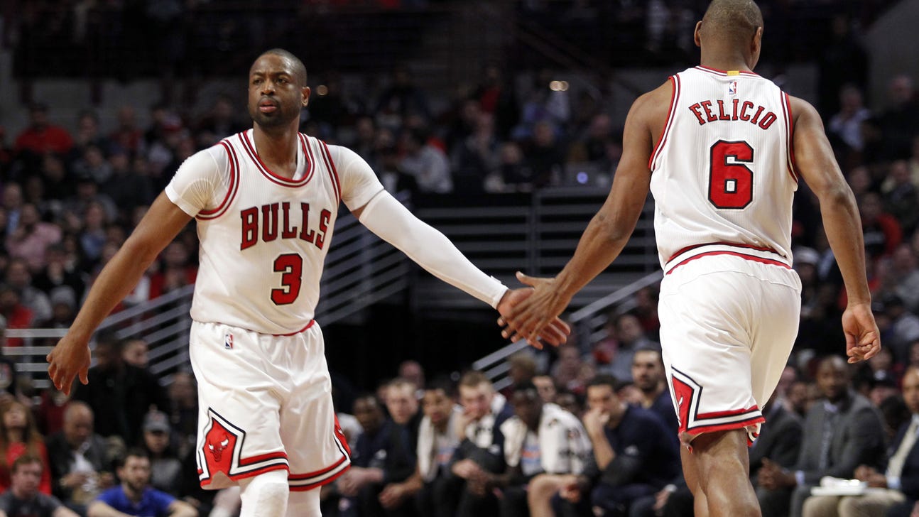 Bulls' Cristiano Felicio emphatically blocks Eric Gordon (Video)