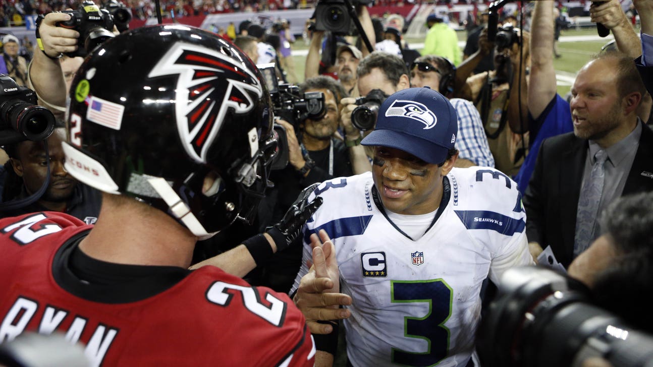 Future trolls Russell Wilson, sends Falcons jerseys to son after playoff loss