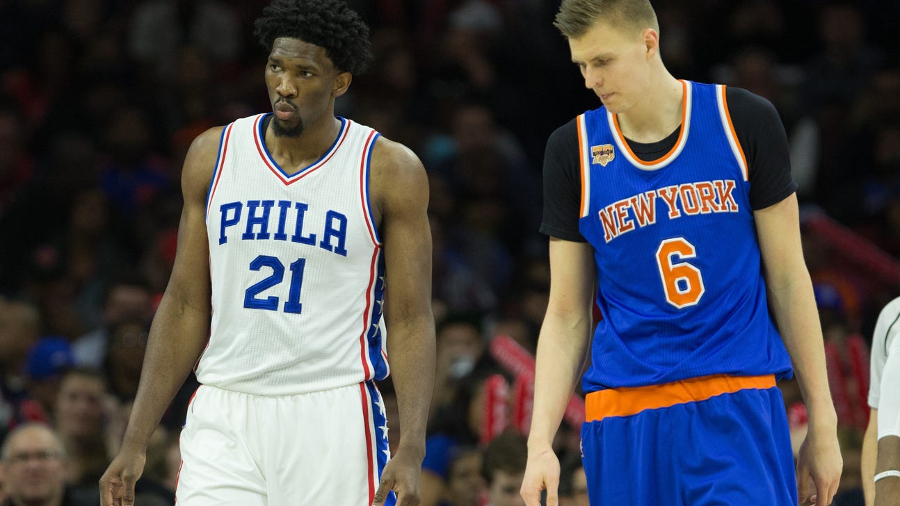 Kristaps Porzingis would be incredible with the Philadelphia 76ers