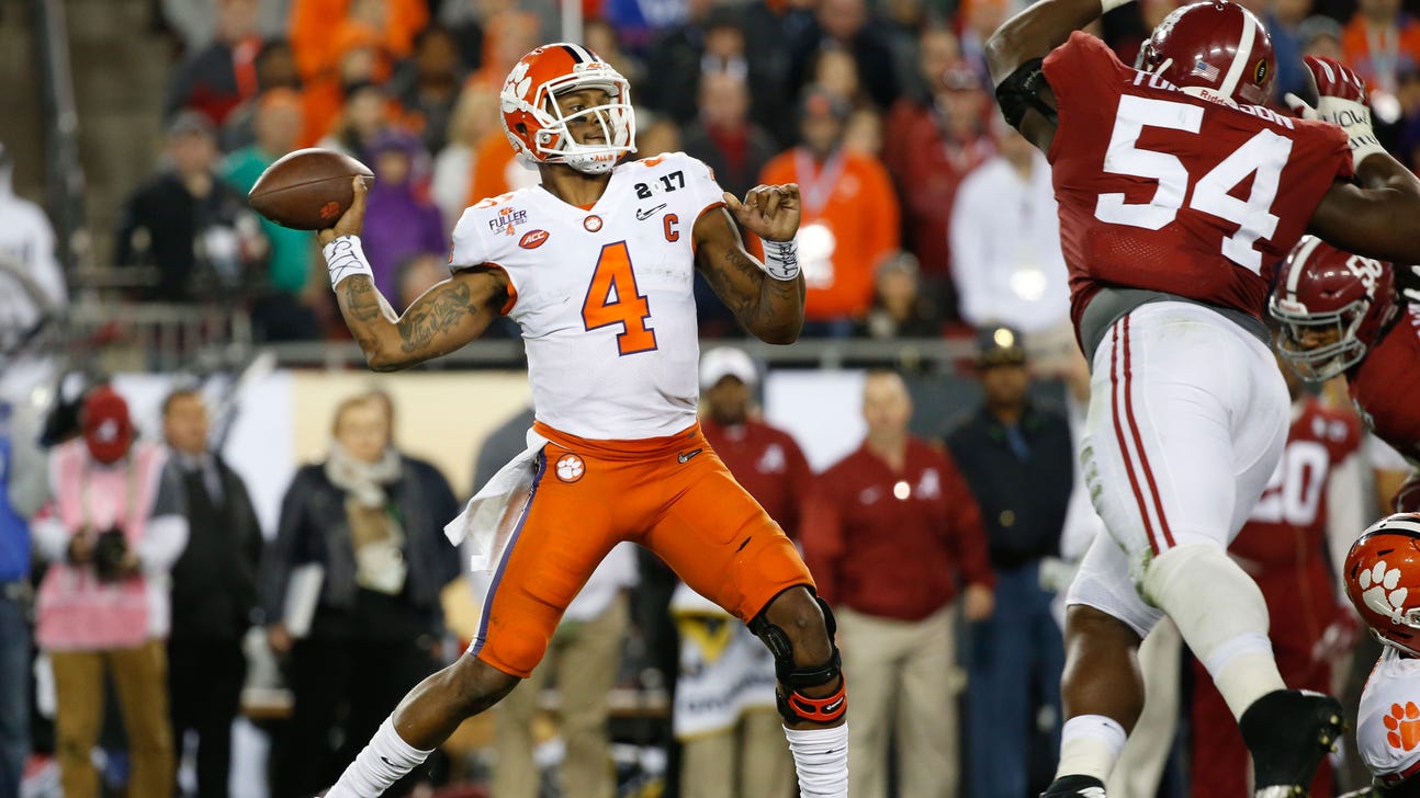 Todd McShay's mock draft has Deshaun Watson going to the San Francisco 49ers