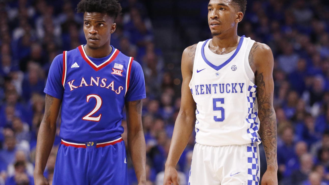 NCAA Basketball: Kansas downs Kentucky in huge showdown
