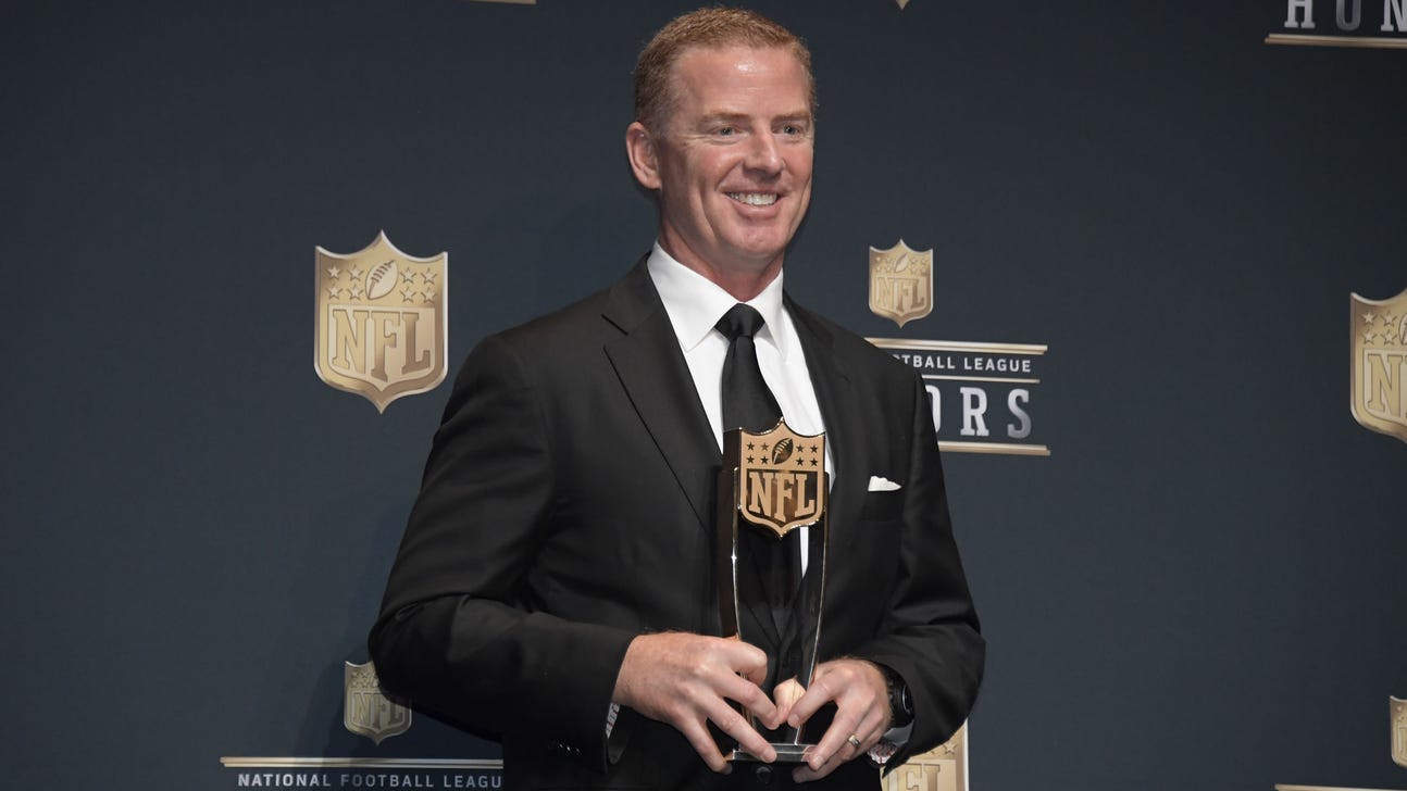 Dallas Cowboys Jason Garrett wins Coach of the Year Award