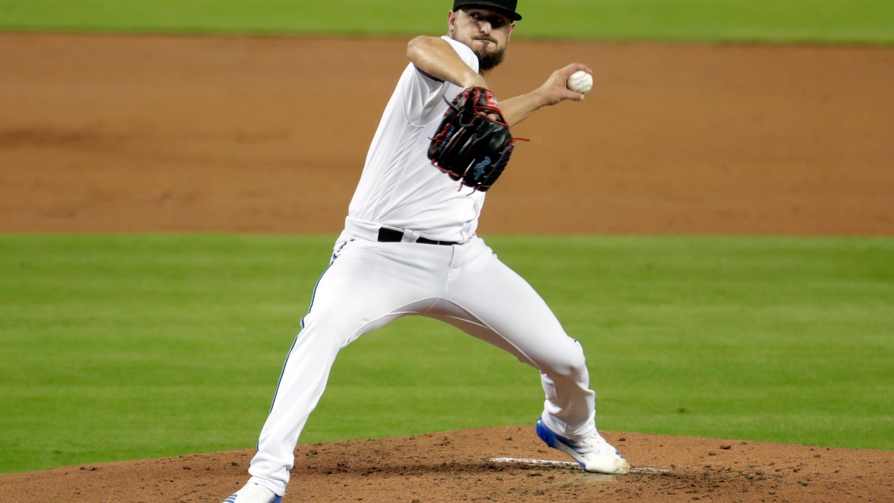 Indians’ Kluber bruises right forearm in 4-2 loss to Marlins