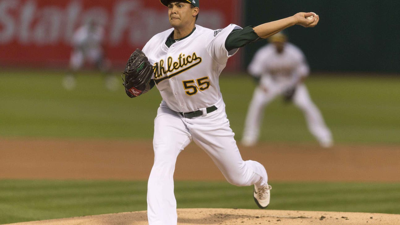 Oakland Athletics Starter Sean Manaea Leaves With Shoulder Tightness