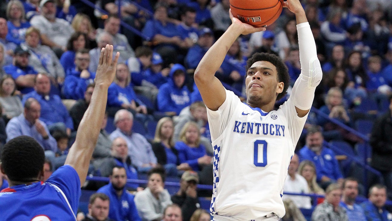 Keldon Johnson leads No. 10 Kentucky past Tenn. St., 77-62