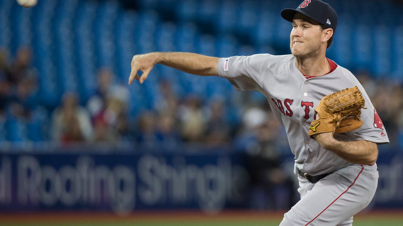Weber gets first win as starter, Red Sox beat Jays 8-2