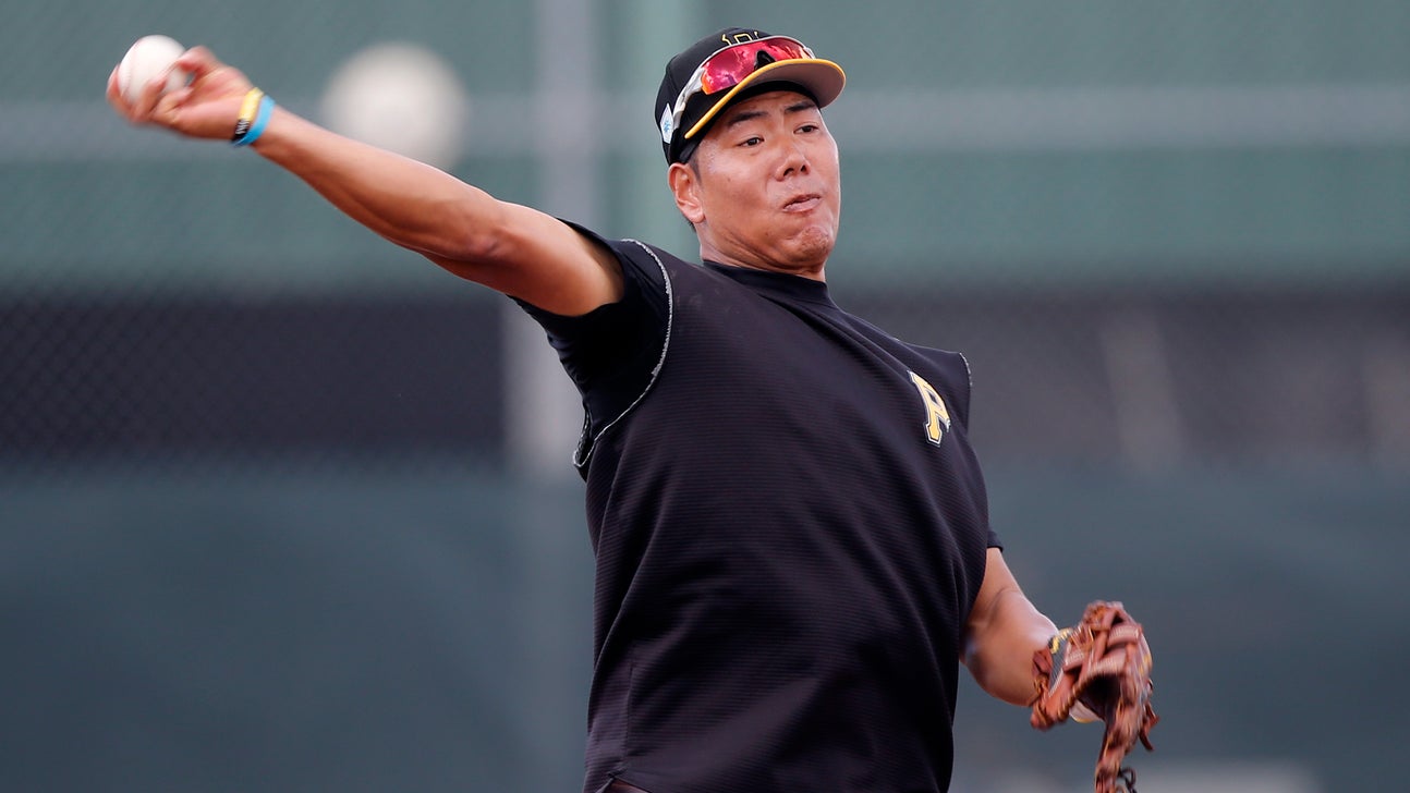 Pirates' Kang having a strong spring despite long layoff