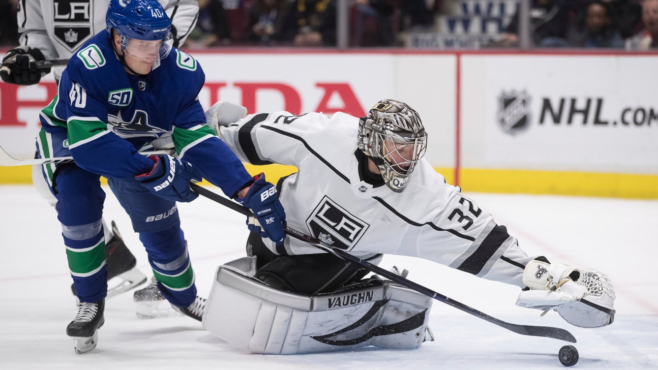 Miller finishes with 4 points, Canucks beat Kings 8-2
