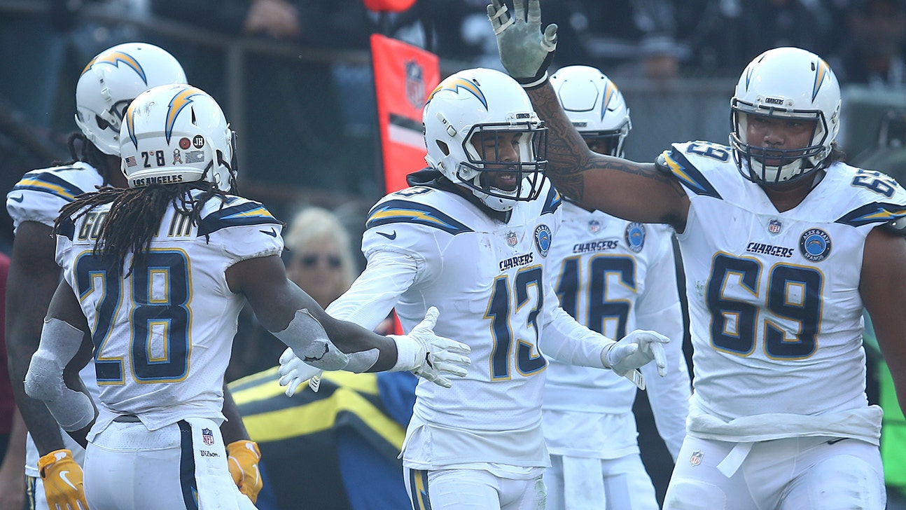 Rivers leads Chargers to 6th straight win, 20-6 over Raiders