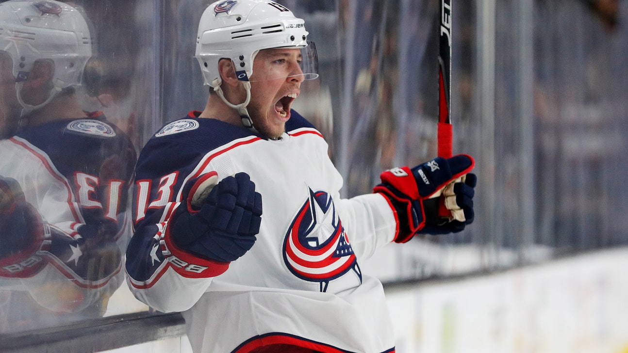 Atkinson scores twice, Blue Jackets beat Golden Knights 4-3